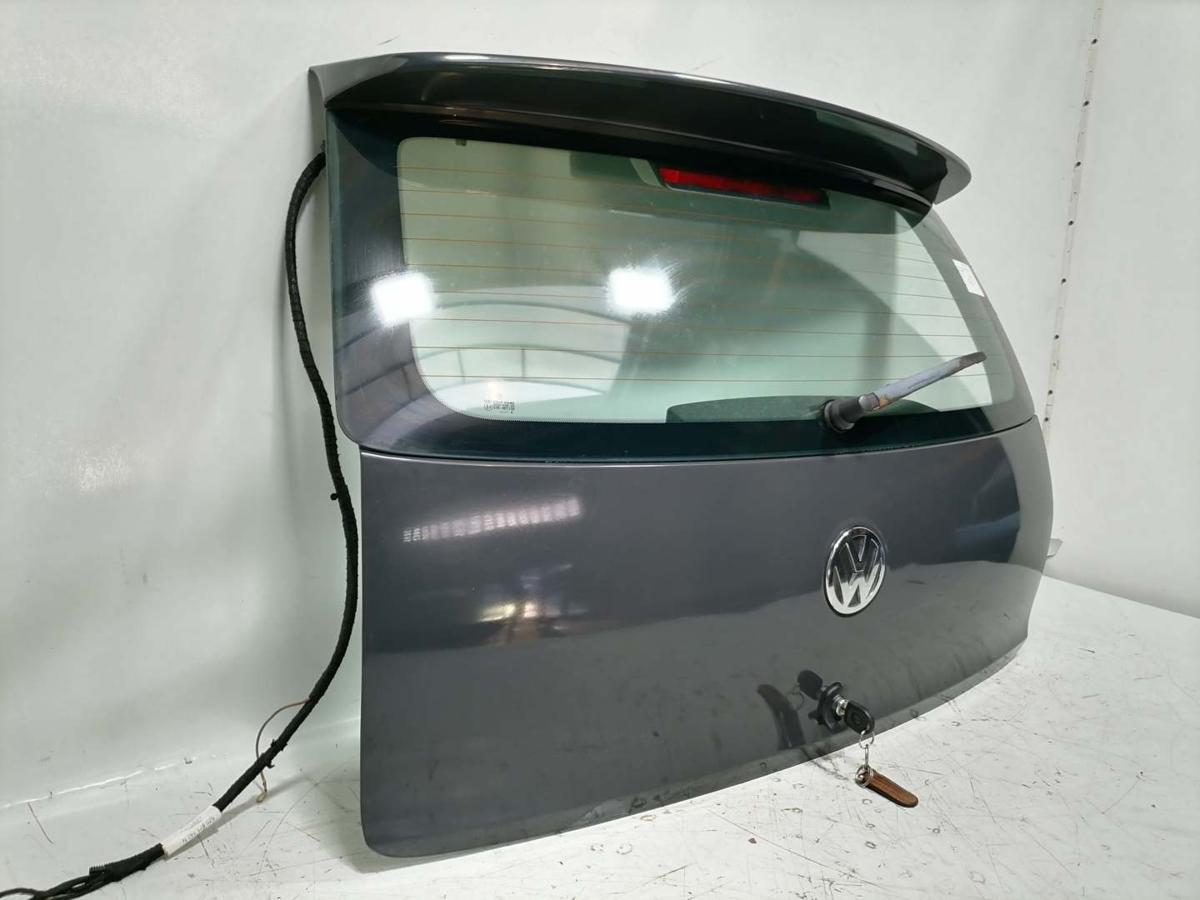 VW Fox original Heckklappe mit Heckscheibe LI7F Uranograu Bj.2010